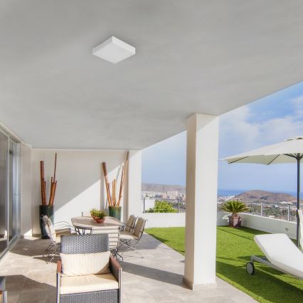 Rabalux - LED griestu gaismeklis LED/24W/230V 2800-6000K IP44 balta 30x30 cm