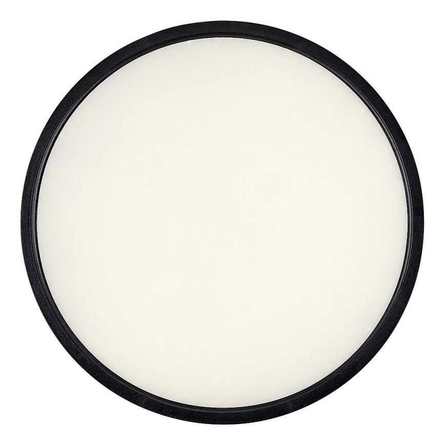 Rabalux - LED Griestu lampa LED/24W/230V 4000K d. 30 cm melna