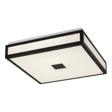 Rabalux - LED griestu lampa vannas istabai LED/18W/230V IP44 melna 30x30 cm