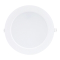Rabalux - LED Iegremdējama lampa LED/18W/230V 3000K d. 22 cm balta