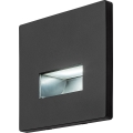 Rabalux - LED kāpņu gaismeklis LED/1W/230V 3000/4500/6500K melns