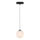 Rabalux - LED Lustra ar auklu 1 fāzes sliežu sistēmai LED/5W/230V 3000K melna