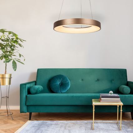Rabalux - LED Lustra ar auklu CARMELLA LED/80W/230V