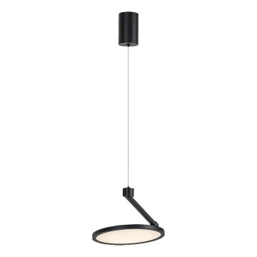 Rabalux - LED Lustra ar auklu LED/20W/230V melna