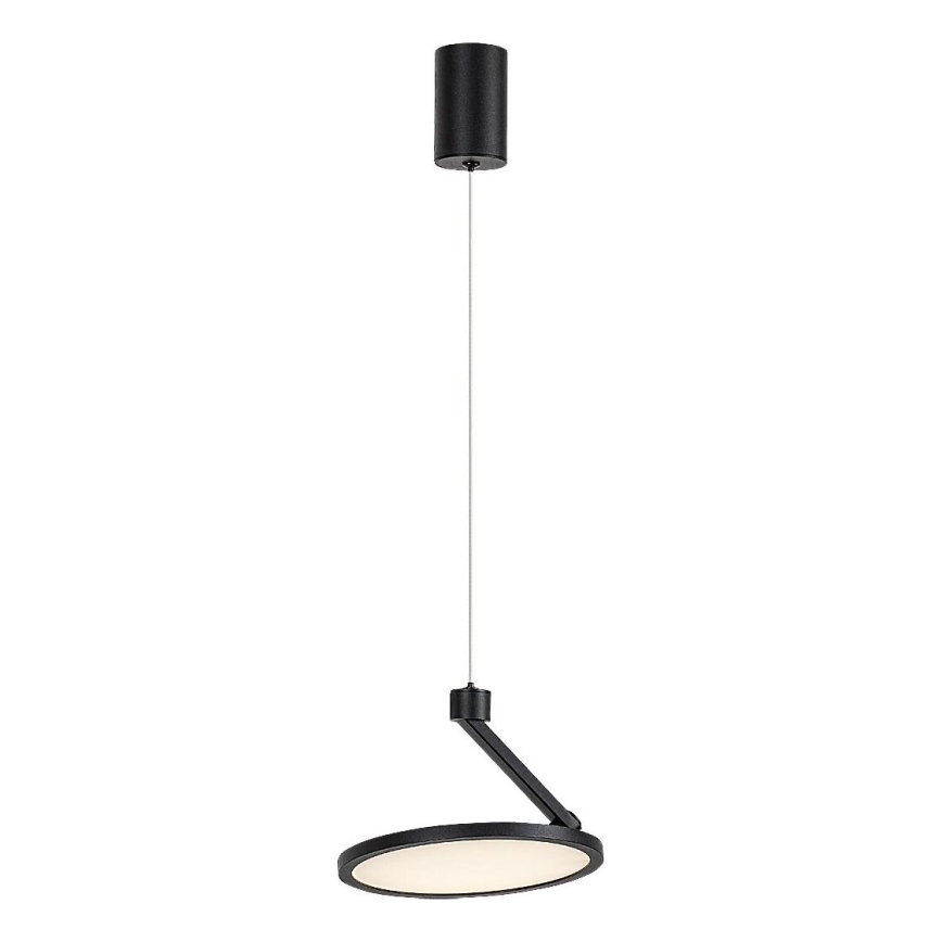 Rabalux - LED Lustra ar auklu LED/20W/230V melna
