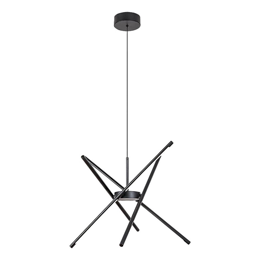 Rabalux - LED Lustra ar auklu LED/40W/230V 3000K melna