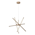 Rabalux - LED Lustra ar auklu LED/40W/230V 3000K zelta