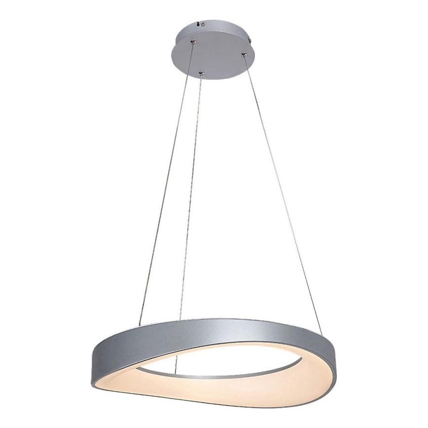 Rabalux - LED Lustra ar auklu LED/56W/230V 3000K sudraba