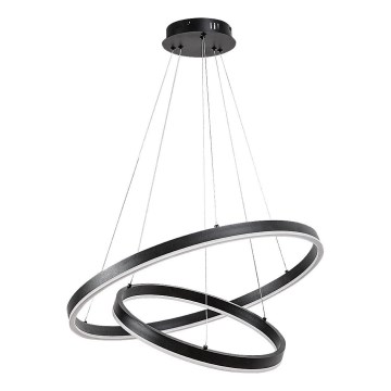 Rabalux - LED lustra ar regulējamu spilgtumu uz kabeļa LED/80W/230V 3000-6500K + tālvadības pults