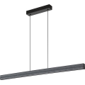 Rabalux - LED lustra uz troses LED/19W/230V 4000K melna
