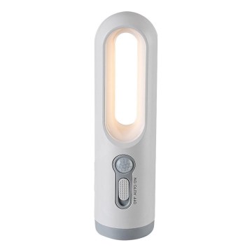 Rabalux - LED Pārnēsājama uzlādējama lampa ar sensoru LED/0,8W/3,7V 3000/7000K