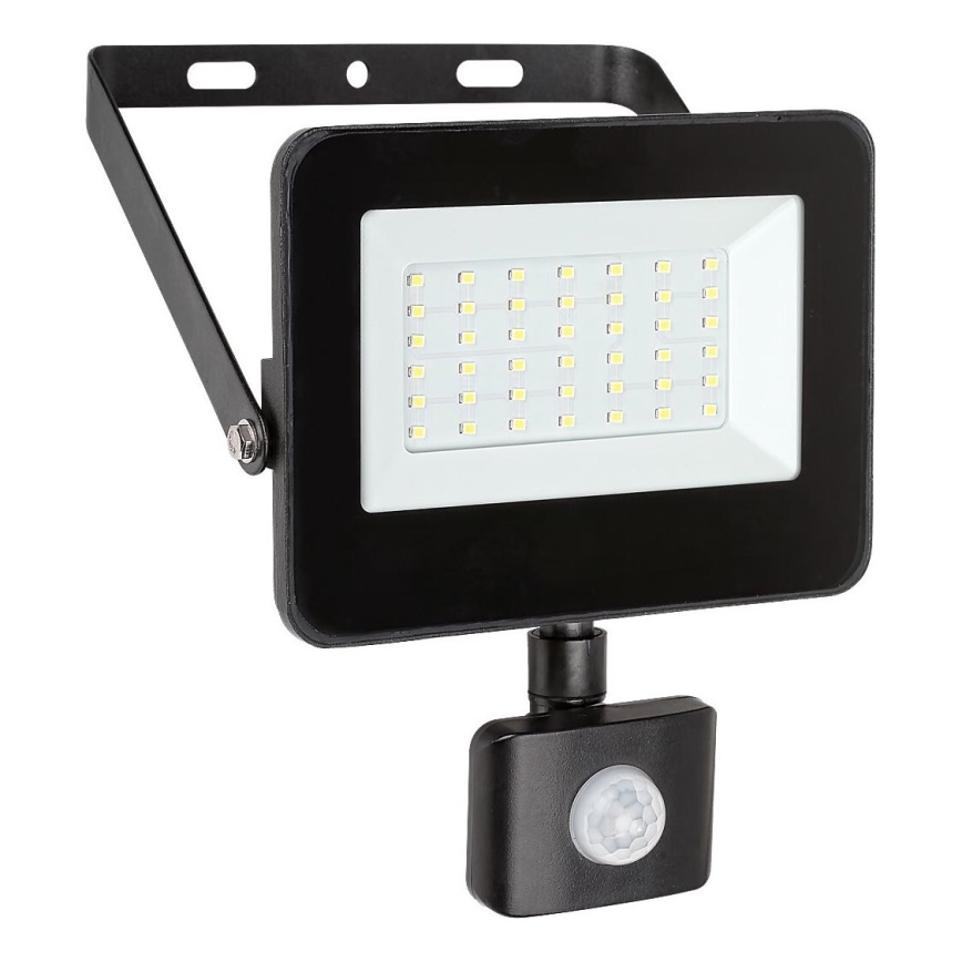 Rabalux - LED Prožektors ar sensoru LED/30W/230V 4000K IP44 melna