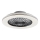 Rabalux - LED regulējams griestu gaismeklis ar ventilatoru LED/48W/230V 3000-6500K + tālvadības pults