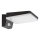 Rabalux - LED regulējams saules sienas gaismeklis ar sensoru LED/4,4W/3,7V IP54 melns 2200 mAh