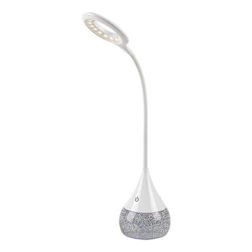 Rabalux - LED RGB Aptumšojama galda lampa LED/4W/230V balta