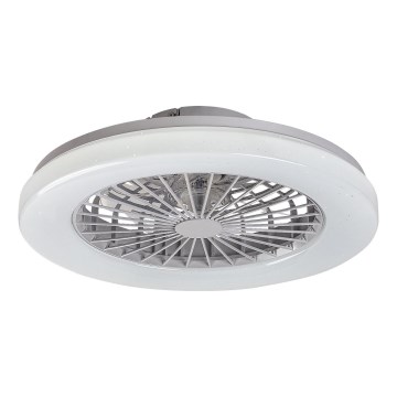 Rabalux - LED RGB Aptumšojama griestu lampa ar ventilatoru LED/48W/230V 3000-6500K + tālvadības pults