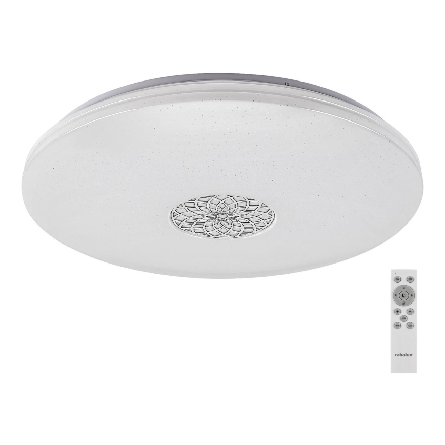Rabalux - LED RGB Aptumšojama griestu lampa LED/40W/230V 3000-6500K Wi-Fi Tuya d. 60 cm + tālvadības pults