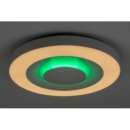 Rabalux - LED RGB Aptumšojama griestu lampa LED/40W/230V 3000-6000K + tālvadības pults