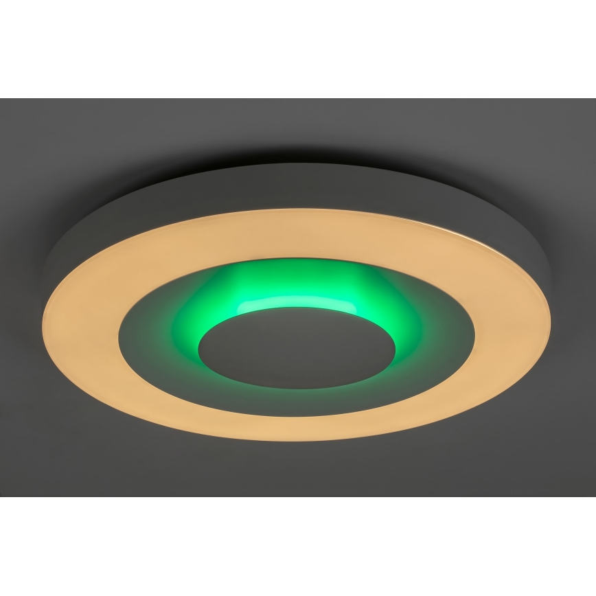 Rabalux - LED RGB Aptumšojama griestu lampa LED/40W/230V 3000-6000K + tālvadības pults
