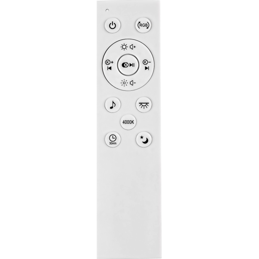 Rabalux - LED RGB Aptumšojams gaismeklis ar skandu LED/18W/230V + TP