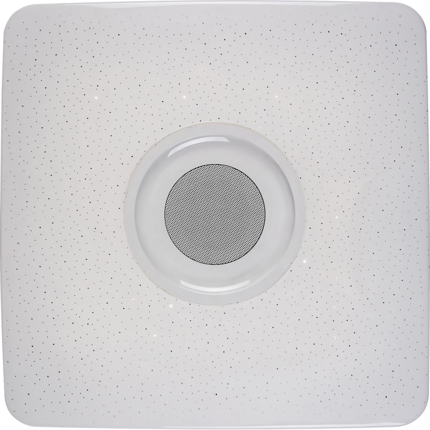 Rabalux - LED RGB regulējama griestu lampa ar skaļruni LED/18W/230V 3000-6000K Bluetooth + tālvadības pults 36,5x36,5 cm