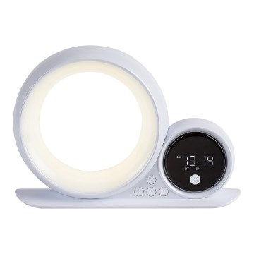 Rabalux - LED RGB Galda lampa ar skaļruni LED/5W/230V