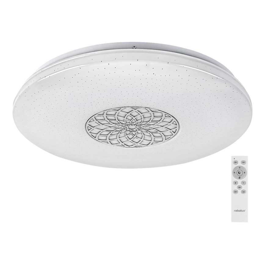 Rabalux - LED RGB Regulējams griestu gaismeklis LED/24W/230V 3000-6500K Wi-Fi Tuya Ø 39,5 cm + tālvadība