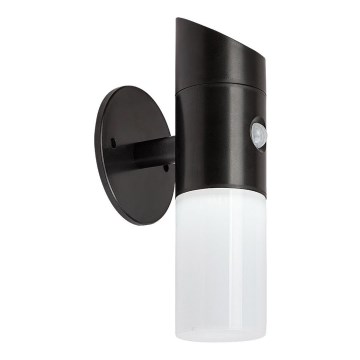Rabalux - LED RGB Saules sienas lampa ar sensoru LED/1W/3,7V IP44 melna 1200 mAh