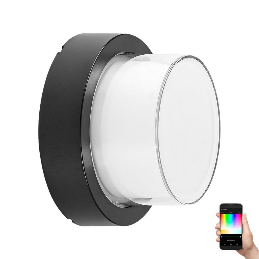 Rabalux - LED RGBW Āra sienas lampa LED/10W/230V IP54 Wi-Fi Tuya