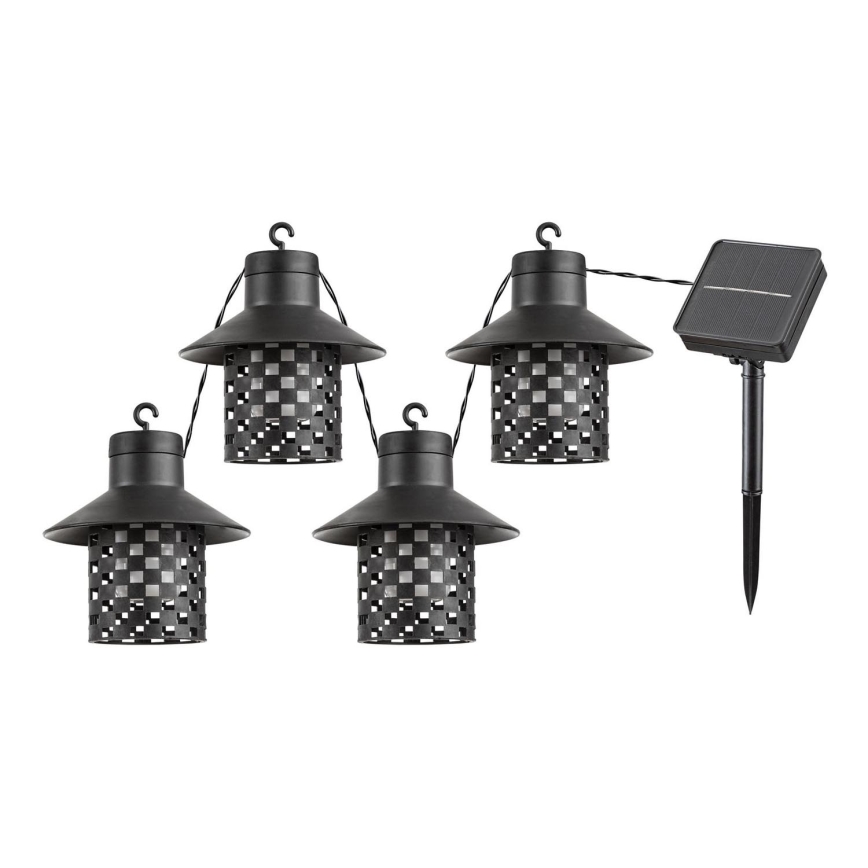 Rabalux - LED Saules enerģijas lampa 8xLED/0,1W/1,2V IP44