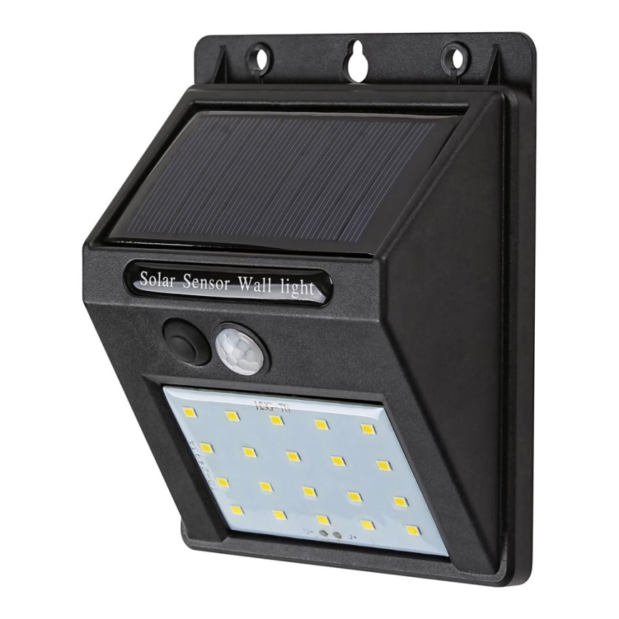 Rabalux - LED Saules enerģijas sienas lampa ar sensoru IP44 1200 mAh