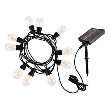 Rabalux - LED Saules enerģijas virtene LED/3,6W/3,7V 6,5 m 1200mAh IP44