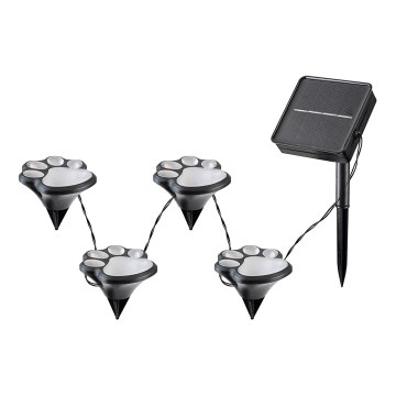 Rabalux - LED Saules gaismeklis 4xLED/0,06W/1,2V IP44 600 mAh
