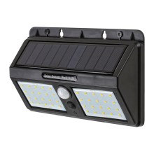 Rabalux - LED Sienas gaismeklis ar saules bateriju un sensoru IP65
