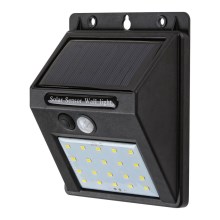 Rabalux - LED Sienas lampa ar saules bateriju un sensoru IP44