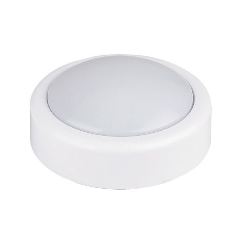 Rabalux - LED Skārienvadāma maza lampa 1xLED/0,3W/2xAA balta