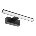 Rabalux - LED spoguļa apgaismojums vannas istabai LED/6W/230V IP44 30 cm melns