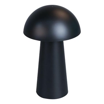 Rabalux - LED uzlādējamā āra lampa ar skārienjutīgu regulējamu spilgtumu LED/1,5W/5V IP44 1200 mAh USB melna