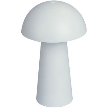 Rabalux - LED uzlādējama āra lampa ar skārienvadību un regulējamu spilgtumu LED/1,5W/5V IP44 1200 mAh USB balta