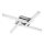 Rabalux - LED Vannas istabas griestu lampa 4xLED/6W IP44 61x61 cm