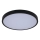 Rabalux - LED Vannas istabas griestu lampa LED/12W/230V 3000/4000/6000K IP44 d. 25,5 cm melna
