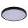 Rabalux - LED Vannas istabas griestu lampa LED/18W/230V 3000/4000/6000K IP44 d. 30,5 cm melna