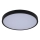 Rabalux - LED Vannas istabas griestu lampa LED/24W/230V 3000/4000/6000K IP44 d. 35,5 cm melna