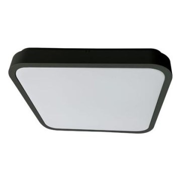 Rabalux - LED Vannas istabas griestu lampa LED/36W/230V 3000/4000/6000K IP44 42x42 cm melna