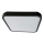 Rabalux - LED Vannas istabas griestu lampa LED/36W/230V 3000/4000/6000K IP44 42x42 cm melna
