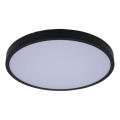 Rabalux - LED Vannas istabas griestu lampa LED/36W/230V 3000/4000/6000K IP44 d. 42 cm melna