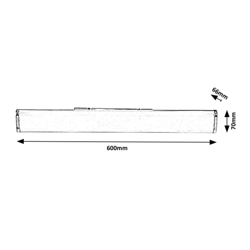 Rabalux - LED Vannas istabas sienas gaismeklis LED/14W/230V IP44
