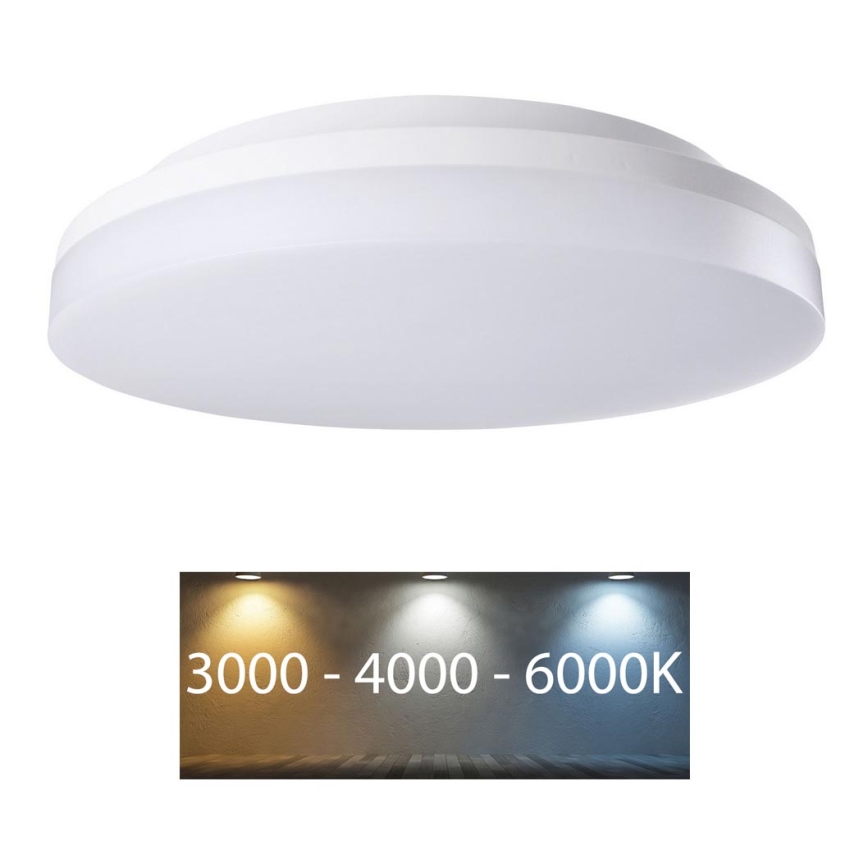 Rabalux - LED vannasistabas griestu lampa LED/24W/230V IP54 3000K/4000K/6000K Ø 28 cm