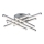 Rabalux - LED Virsapmetuma lustra 6xLED/40W/230V 4000K