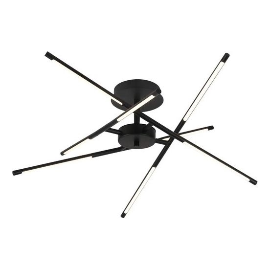 Rabalux - LED Virsapmetuma lustra LED/40W/230V 3000K melna